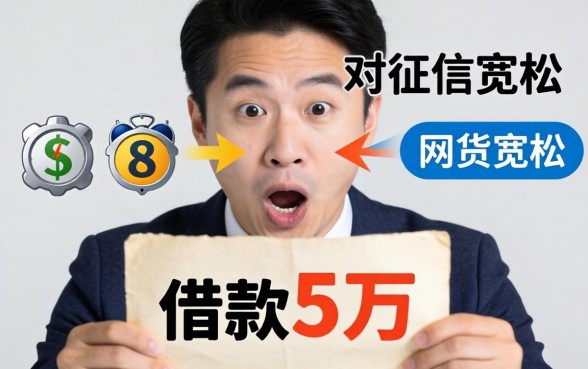 如何快速借款五万,深入剖析五个对征信宽松的网贷口子