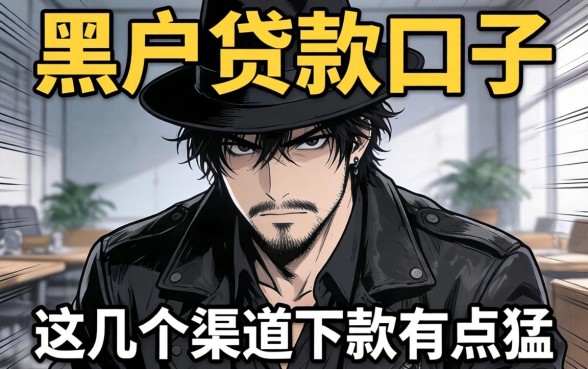 揭秘黑户贷款口子2026：这几个渠道下款有点猛