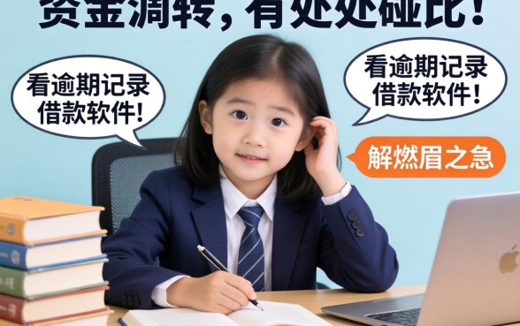 急需资金周转却四处碰壁？有哪些不看逾期记录的借款软件能解燃眉之急？