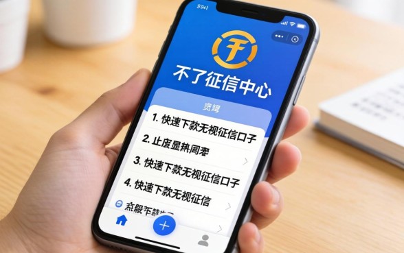 手机上不了征信中心，细致阐述五个快速下款无视征信的口子