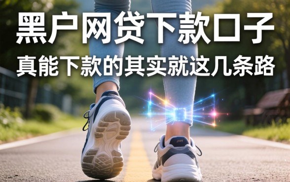 2026年最新黑户网贷下款口子：真能下款的其实就这几条路