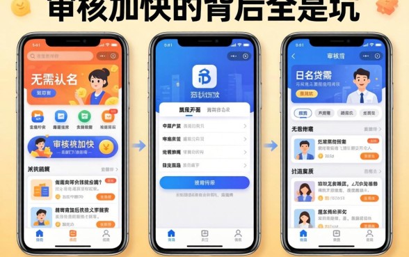 我试了三款无需实名的贷款软件，发现审核加快的背后全是坑