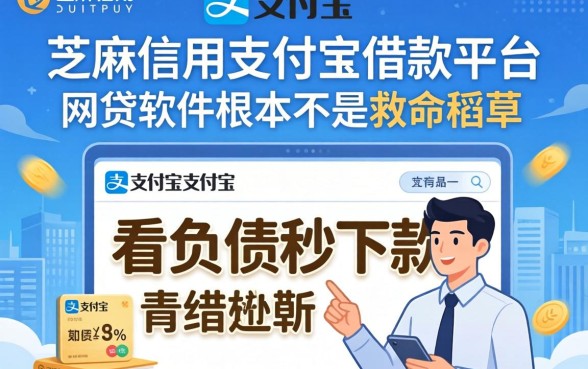 我试了芝麻信用支付宝借款平台，发现不看负债秒下款的网贷软件根本不是救命稻草
