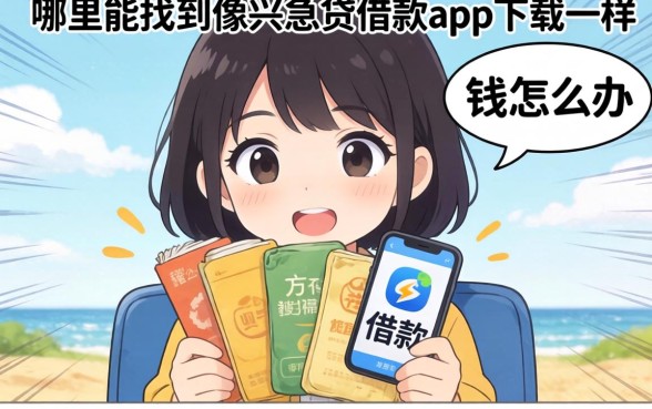 急需用钱怎么办？哪里能找到像兴急贷借款app下载一样方便的借款平台？这几个靠谱选择别错过