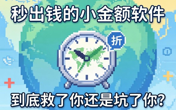 那些秒出钱的小额软件，到底救了你还是坑了你？