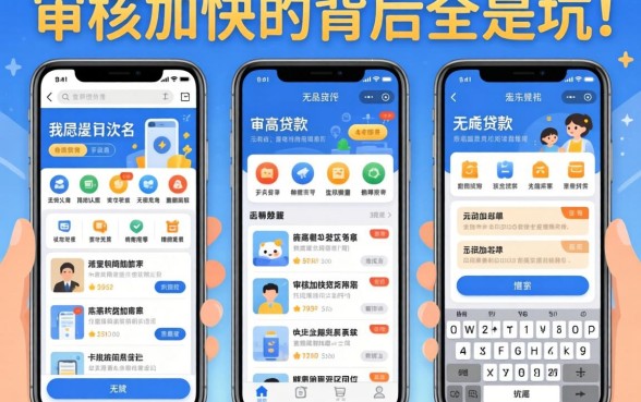 我试了三款无需实名的贷款软件，发现审核加快的背后全是坑