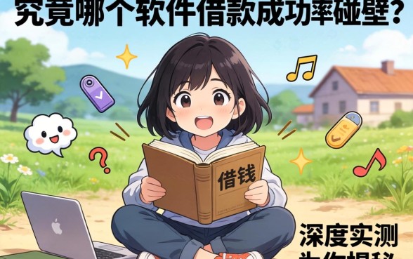 急需用钱四处碰壁？究竟哪个软件借款成功率最高？深度实测为你揭秘