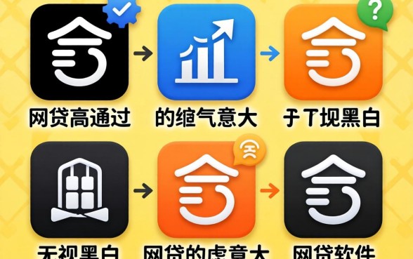 网贷高通过的几率大，归纳五个无视黑白的网贷软件