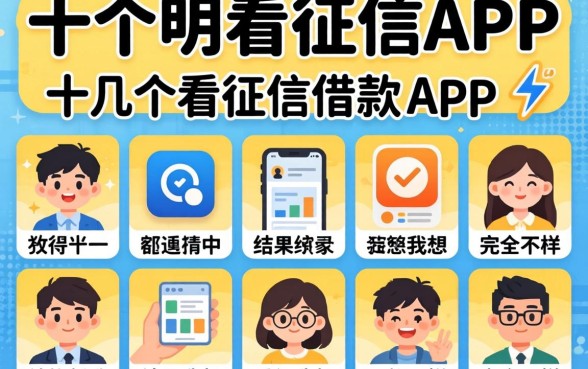 我试了十几个所谓不看征信的借款app,结果和我想的完全不一样
