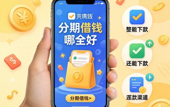 手机分期借钱的哪个好？整理了几个还能下款的渠道