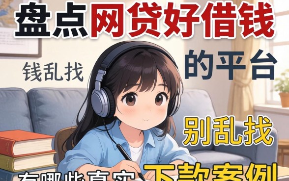 急用钱别乱找，盘点网贷好借钱的平台有哪些真实下款案例