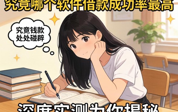 急需用钱四处碰壁？究竟哪个软件借款成功率最高？深度实测为你揭秘