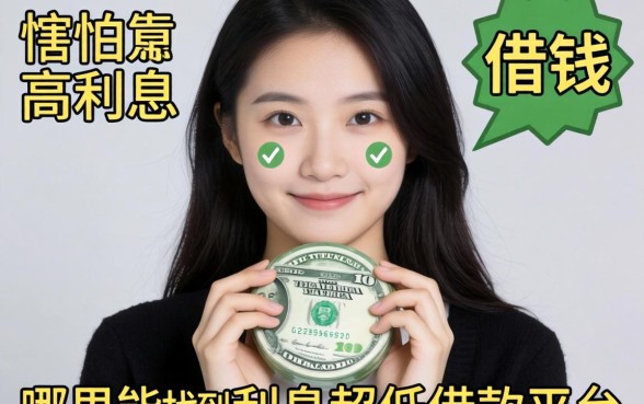 急需用钱却害怕高利息?哪里能找到正规靠谱的利息超低的借款平台?