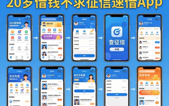 我试了十个所谓不查征信的平台,发现20岁借钱不求征信速借app背后的真相有点反常识