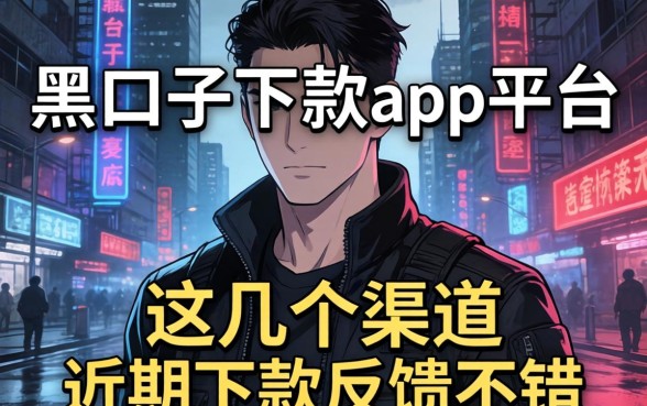 揭秘黑口子下款app平台：这几个渠道近期下款反馈不错
