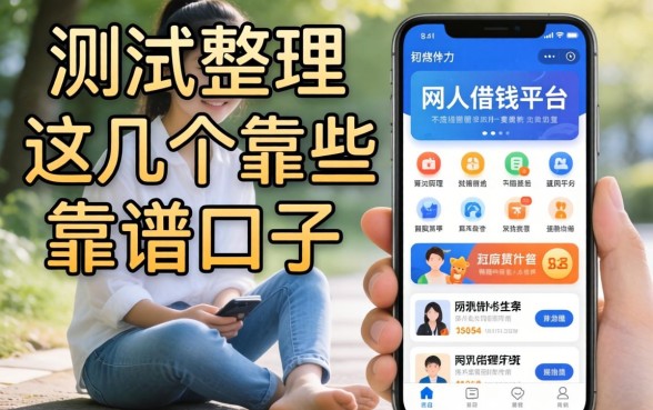 网上私人借钱平台有哪些软件?实测整理这几个靠谱口子