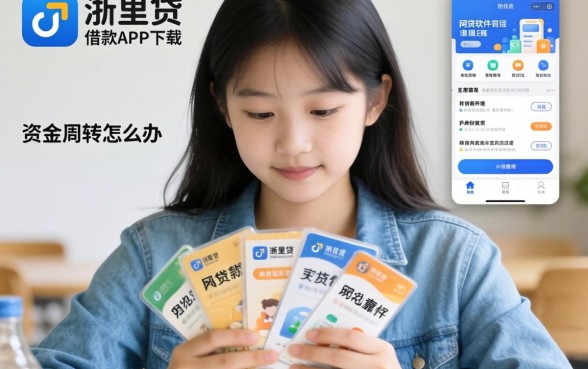急需资金周转怎么办？类似浙里贷借款app下载一样方便的网贷软件有哪些靠谱选择？