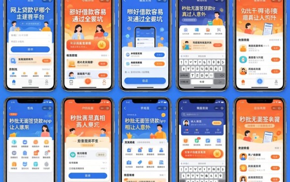 我试了十几个平台，发现网上贷款平台哪个好借款容易通过全是坑，秒批无面签贷款app真相让人意外
