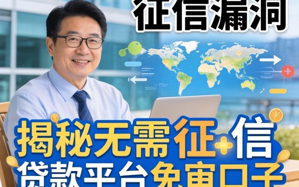 无视征信漏洞？揭秘无需征信的贷款平台免审口子