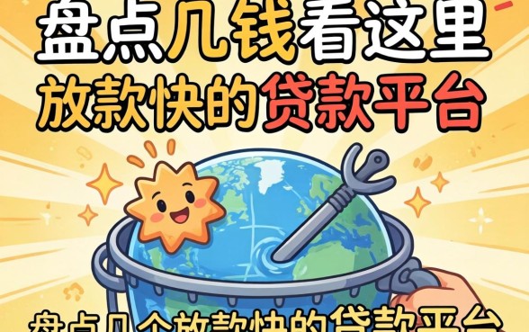 急需用钱看这里:盘点几个放款快的贷款平台