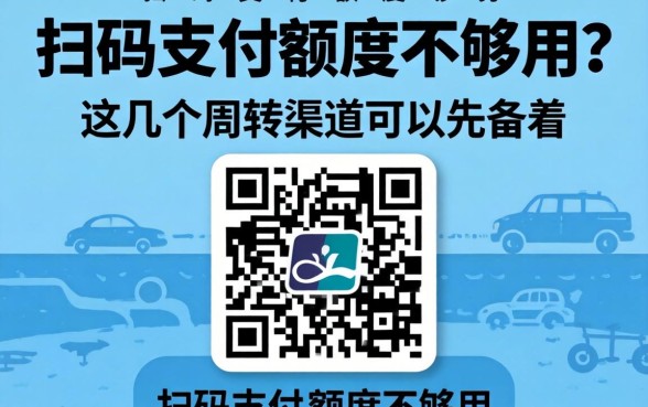 支付宝扫码支付额度不够用？这几个周转渠道可以先备着