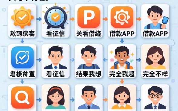 我试了十几个所谓不看征信的借款app,结果和我想的完全不一样