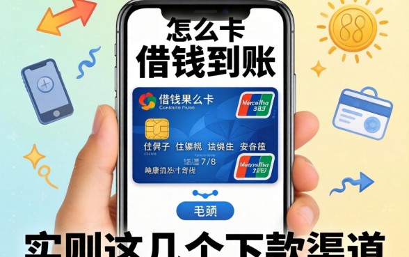 手机信用卡怎么借钱到账?实测这几个下款渠道