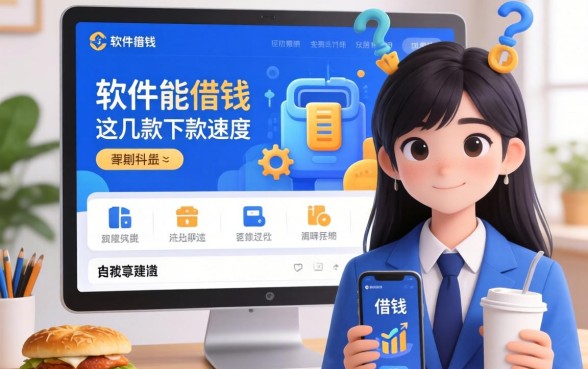 盘点有什么软件能借钱的平台有哪些，这几款下款速度还行