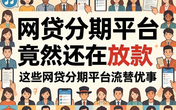 我翻遍了全网，发现这些网贷分期平台竟然还在放款