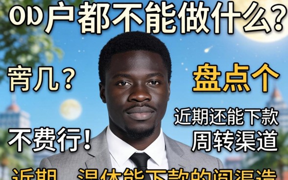 黑户都不能做什么？盘点几个近期还能下款的周转渠道