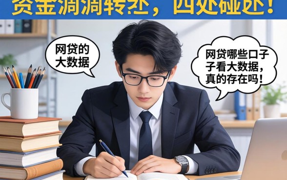 急需资金周转却四处碰壁?网贷哪些口子不看大数据,真的存在吗?