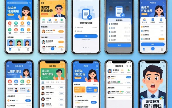 我试用了十几款声称未成年可以用的借钱软件和手机可以临时借钱的app，结果让我大吃一惊