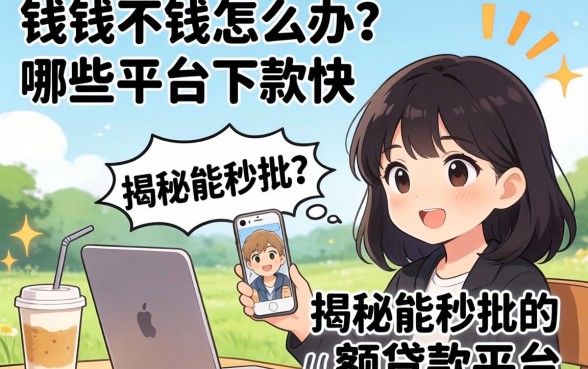 急需用钱怎么办？哪些平台下款快？揭秘能秒批的小额贷款平台