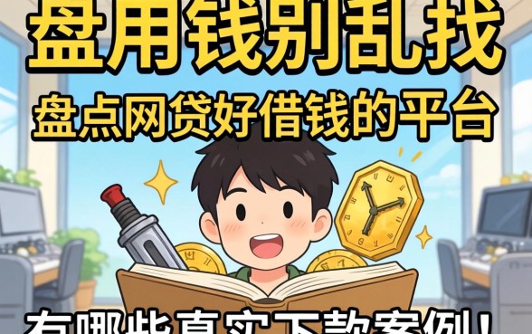 急用钱别乱找，盘点网贷好借钱的平台有哪些真实下款案例
