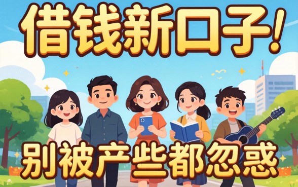 现在借钱的新口子有哪些？别被广告忽悠，真正靠谱的都在这