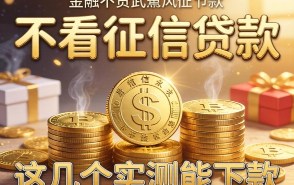 揭秘什么金融不看征信的贷款，这几个实测能下款