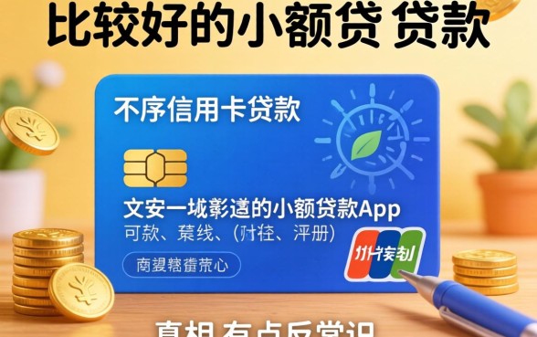 我试了不用信用卡贷款，发现这些比较好的小额贷款app真相有点反常识