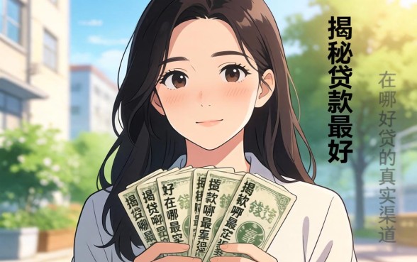 急需用钱哪里靠谱？揭秘贷款最好在哪里贷款的真实渠道