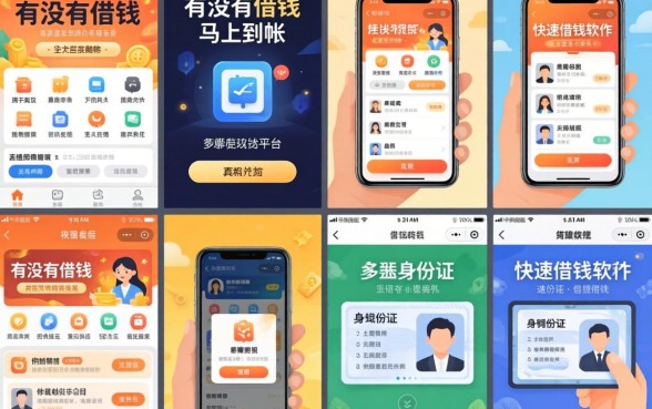 我试了十几个平台，发现关于有没有借钱的软件马上到帐的和手机和身份证快速借钱软件的真相