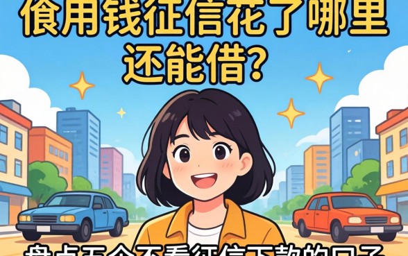 急用钱征信花了哪里还能借？盘点五个不看征信下款的口子