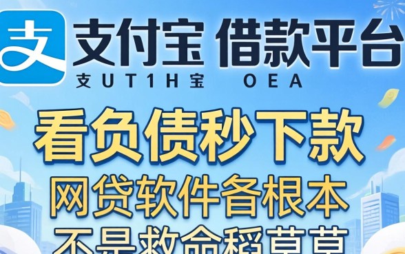 我试了芝麻信用支付宝借款平台，发现不看负债秒下款的网贷软件根本不是救命稻草