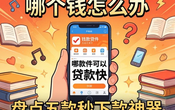 急需用钱怎么办？哪个软件可以贷款快？盘点五款秒下款的神器