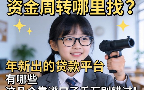 急需资金周转哪里找？2026年新出的贷款平台有哪些？这几个靠谱口子千万别错过！