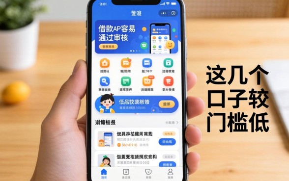 实测哪一款借款app容易通过审核的，这几个口子门槛较低