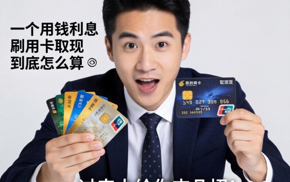 急用钱想刷信用卡取现，这一个月的利息到底怎么算？过来人给你支几招！