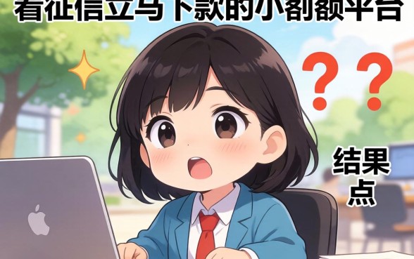 我试了那些不看征信立马下款的小额度平台，结果有点意外