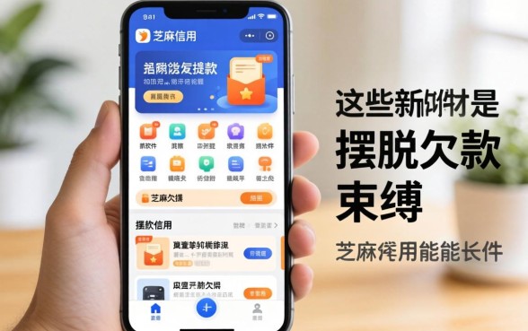 我翻遍了芝麻信用能贷款的app，发现这些新软件才是摆脱欠款束缚的关键
