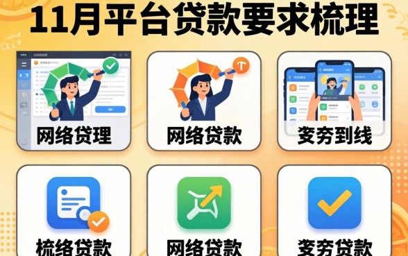 网络平台贷款要求，梳理五个11月能贷款的软件