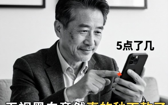 我56岁那年在手机上点了几下，无视黑白竟然真的秒下款了