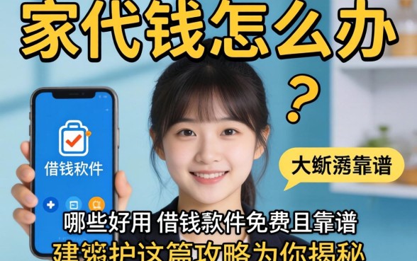 急需用钱怎么办?哪些好用的借钱软件免费且靠谱?这篇攻略为你揭秘